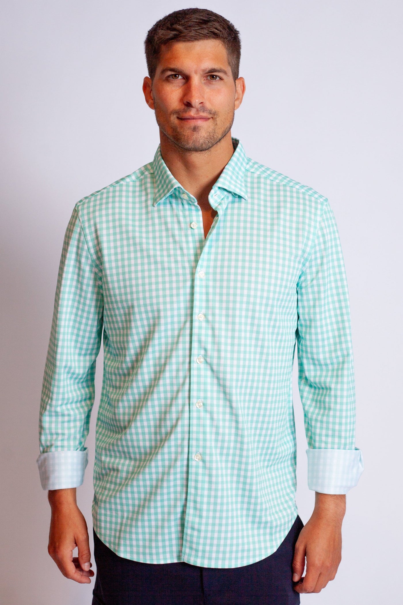 Buki Mauro Long Sleeve Shirt in Emerald