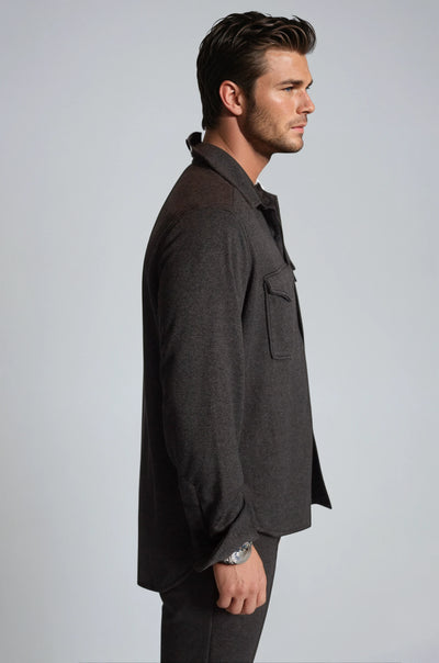 Soft Knit CPO Overshirt