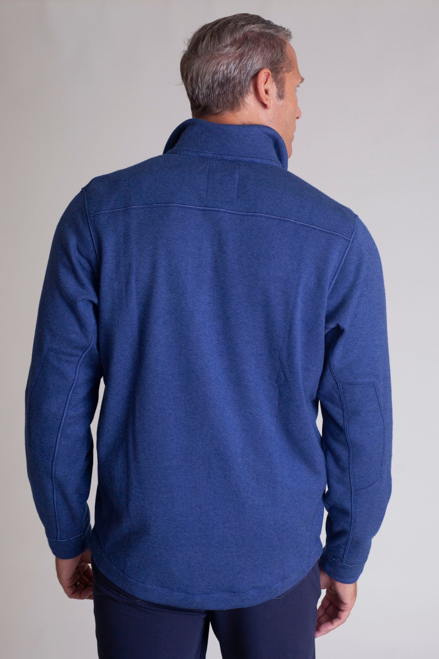 Buki_Voey_Quarter_Zip_Tokyo_Blue_back