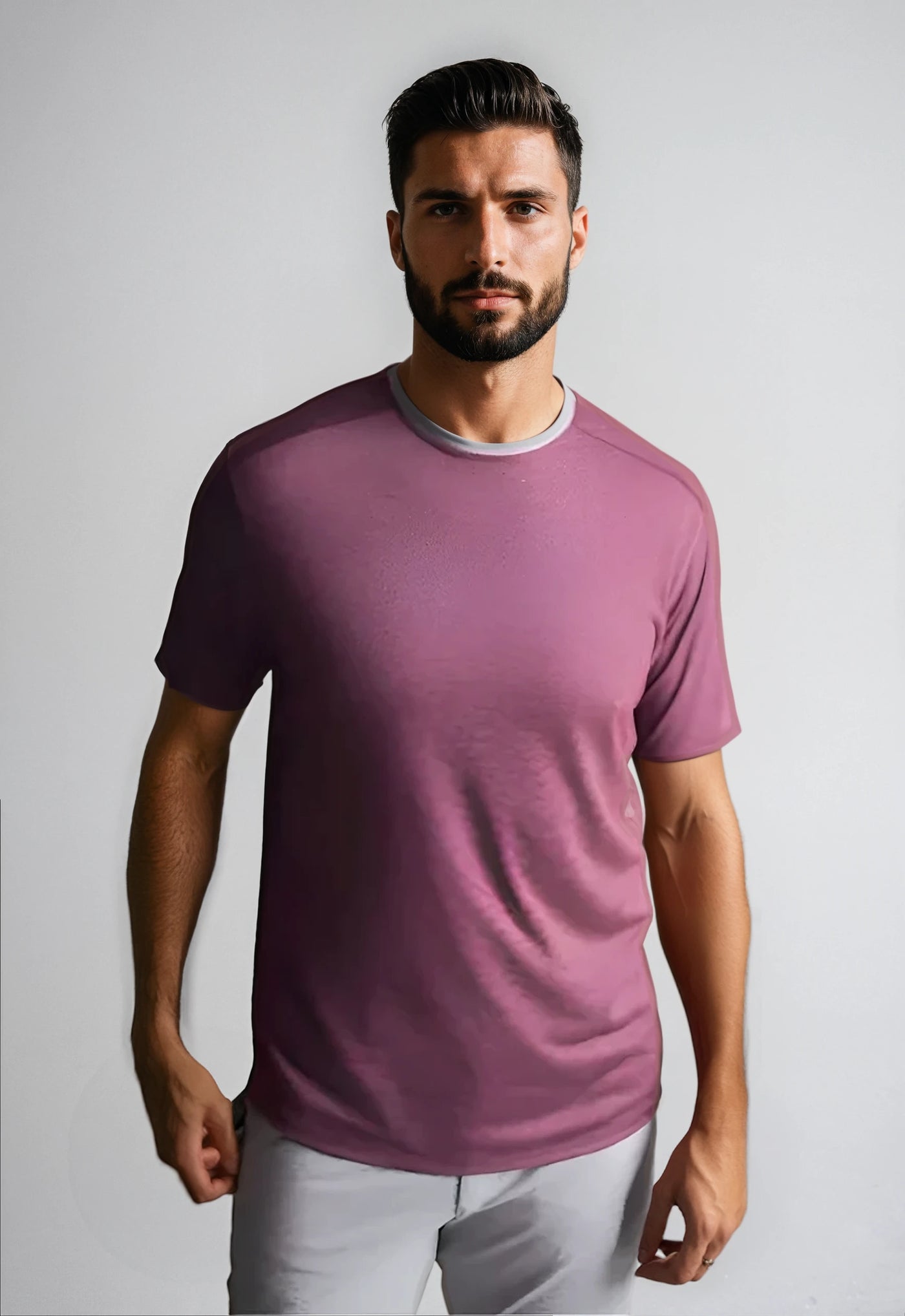 Cruiser Tech Tee Shirt 2.0-Tees-Buki-wine-front