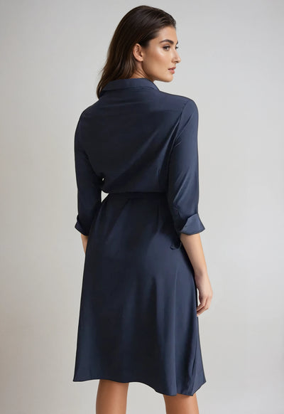 Kathleen Shirt Dress-Dresses-Buki-back