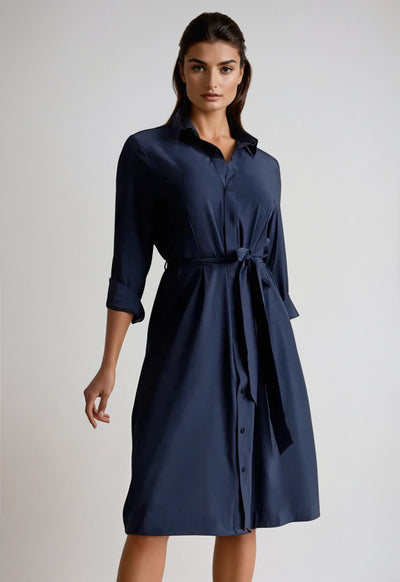 Kathleen Shirt Dress-Dresses-Buki-detail