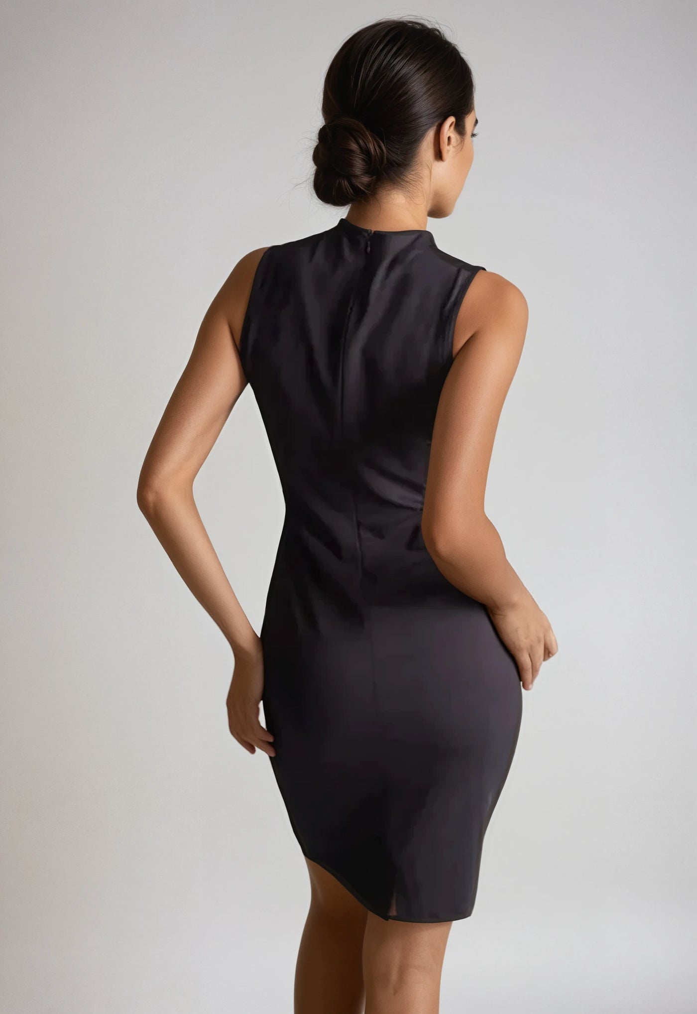 Little Black Dress (LBD)-Dresses-Buki-back