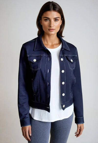 Neo-Tech Jacket-Jackets-Buki-Navy-front