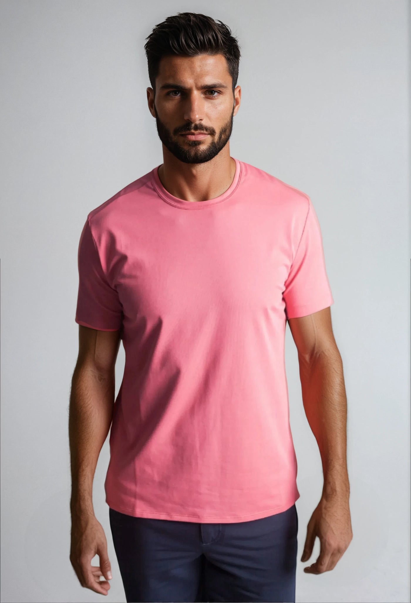 Buki + CINQO Tee Shirt, in Slate Rose -Tees-Buki